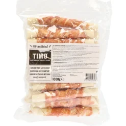 Timo Runder Kauwstick - Hondensnacks - Kip 18 cm 1000 g