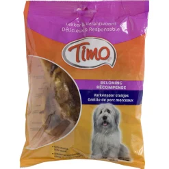 Timo Varkensoor Stukjes - Hondensnacks - Varken 5 stuks