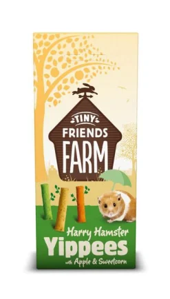 Tiny Friends Farm Harry Crunchers - Knaagdiersnack - Appel 60 g