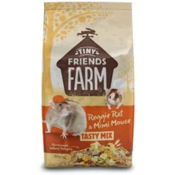 Tiny Friends Farm Reggie Rat & Mimi Mouse - Rattenvoer