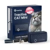Tractive Gps Cat Mini - Kattenlocatievinder - 5.5x2.8x1.7 cm Dark Navy Geschikt Voor Katten > 3 Kg