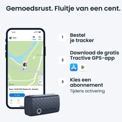 Tractive Gps Cat Mini - Kattenlocatievinder - 5.5x2.8x1.7 cm Dark Navy Geschikt Voor Katten ><noscript><img width=