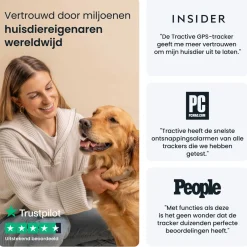 Tractive Gps Tracker Dog 6 - Activiteitstracker - Bruin