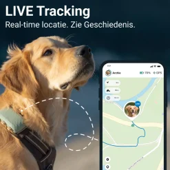 Tractive Gps Tracker Dog Xl - Hondenlocatievinder - 89x51x24 mm Groen Geschikt Voor Honden > 22 Kg