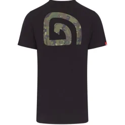 Trakker Cr Logo T-Shirt Black Camo - Shirts
