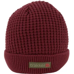 Trakker Plum Textured Beanie - Kleding -