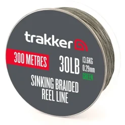 Trakker Sinking Braid Reel Line 13.6kg 300 m - Gevlochten lijn