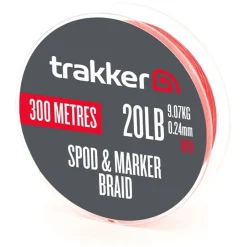 Trakker Spod Marker Braid Red 9.07kg - Gevlochten lijn - 300 m 20 lb