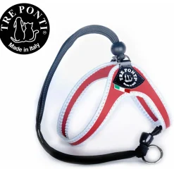 Tre Ponti Liberta Tuig Rood&Reflectie - Hondenharnas