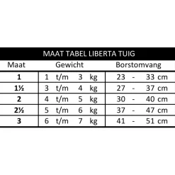 Tre Ponti Liberta Tuig Rood&Reflectie - Hondenharnas