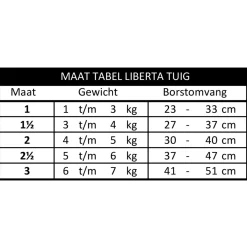 Tre Ponti Liberta Tuig Rood&Reflectie - Hondenharnas