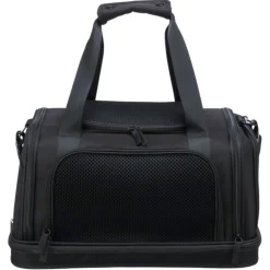 Trixie Airline Tas Plane 28x25x44cm - Hondendraagtas - 28x25x44 cm Zwart