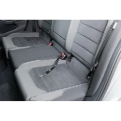 Trixie Autogordel Met Karabijnhaak - Hondenautoaccessoire - Zwart 45-70x2.5 Cm