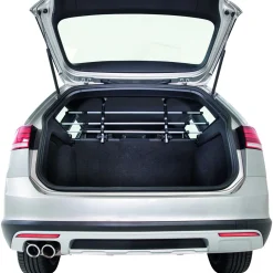 Trixie Autorek Met Hoofdsteun Fixatie - Hondenautoaccessoire - 163 cm Zilver Zwart