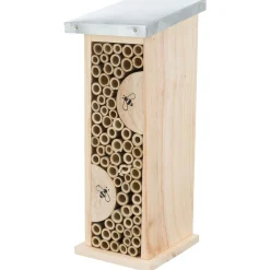 Trixie Bijenhotel - Nestkast - 14x11x30 cm Houtkleur