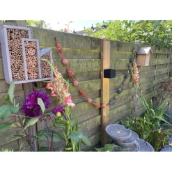 Trixie Bijenhotel 3-Delig - Nestkast - 30x12x35 cm Grijs