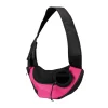 Trixie Buikdrager Sling - Hondendraagtas - 50x25x18 cm Pink Zwart