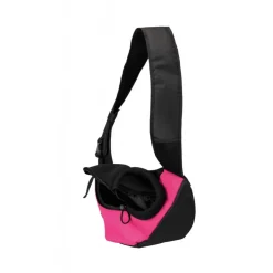 Trixie Buikdrager Sling - Hondendraagtas - 50x25x18 cm Pink Zwart