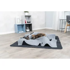 Trixie Cat Activity Adventure Carpet - Kattenspeelgoed - 99x99 cm