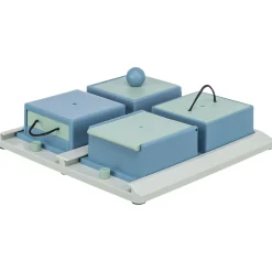 Trixie Dog Activity Poker Box 1 Strategiespel - Hondenspeelgoed - 31x31 cm Dark Navy Wit Level 2