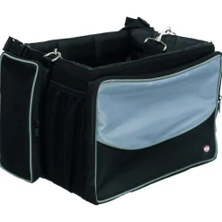 Trixie Fietstas Voor Aan Stuur - Hondenfiets-accessoires - 41x26x26 cm Zwart Grijs
