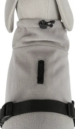 Trixie Fleece Jas Grenoble Grijs - Hondenkleding