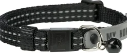 Trixie Halsbandje Met Reflecterende Adreslabel - Kattenhalsband - 21 cm Assorti