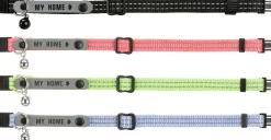 Trixie Halsbandje Met Reflecterende Adreslabel - Kattenhalsband - 21 cm Assorti