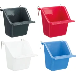 Trixie Hangbakje Met Ijzeren Houder - Vogelspeelgoed - 6x6 cm 80 ml