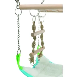 Trixie Hangbrug Met Hangmat - Speelgoed - 17x15x22 cm