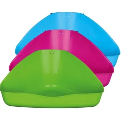Trixie Hoektoilet Knaagdier - Dierenverblijf - 45x21x30 cm Assorti