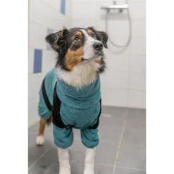 Trixie Honden Badjas Petrol - Hondenkleding