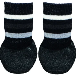 Trixie Hondensokken Anti-Slip 2 Stuks Zwart - Hondenpootverzorging