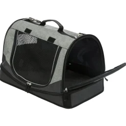 Trixie Hondentas Holly - Hondendraagtas - 30x30x50 cm Zwart Grijs