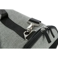 Trixie Hondentas Holly - Hondendraagtas - 30x30x50 cm Zwart Grijs