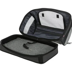 Trixie Hondentas Holly - Hondendraagtas - 30x30x50 cm Zwart Grijs