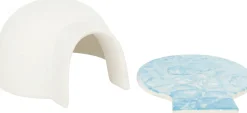 Trixie Iglo Met Koelplaat - Kooi Accessoire - 15x13x9 cm Wit