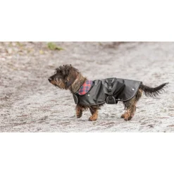 Trixie Jas Hermy Zwart&Rood - Hondenkleding