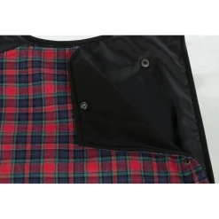 Trixie Jas Hermy Zwart&Rood - Hondenkleding