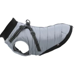 Trixie Jas Pontis Met Tuig Grijs - Hondenkleding