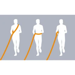 Trixie Jogginglijn - Hondenhardlooplijn - Blauw 133-180x2.0 Cm