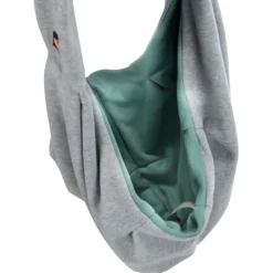 Trixie Junior Buikdrager - Hondendraagtas - 22x20x60 cm Lichtgrijs Mintgroen