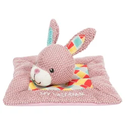 Trixie Junior Knuffeldoekje Haas - Kattenspeelgoed - 13x13 cm