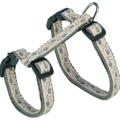 Trixie Kattentuig Met Riem 27–45 Cm/13 Mm. 1.20 M - Kattenharnas - Grijs Beige 27-45x1.3/120 Cm