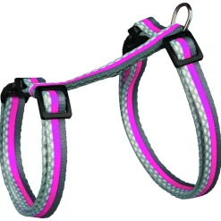 Trixie Kattentuig Met Riem - Kattenharnas - Multi-Color 27-45x1x120 Cm