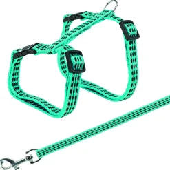 Trixie Kattentuig Met Riem Reflecterend - Kattenharnas - 22-42 Cm