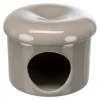 Trixie Keramiek Huis - Kooi Accessoire - Ø16x12 cm Taupe
