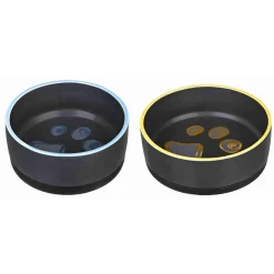 Trixie Keramische Voer/Waterbak Jimmy - Kattenvoerbak - Ø12 cm 0.4 l