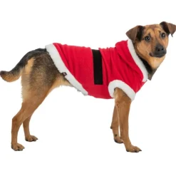 Trixie Kerstmannenpak Santa Rood&Wit - Hondenkleding
