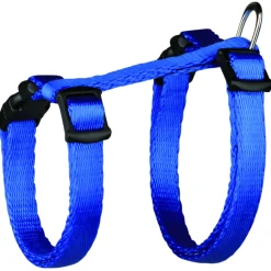 Trixie Kittentuig Met Riem Nylon - Kattenharnas - Multi-Color 19-31x0.8x120 Cm